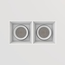 چراغ سقفی توکار تیران اس تی آر تویین GU10